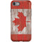 Canadian Flag Dark Wood iPhone SE (2nd & 3rd Gen) Pro Case